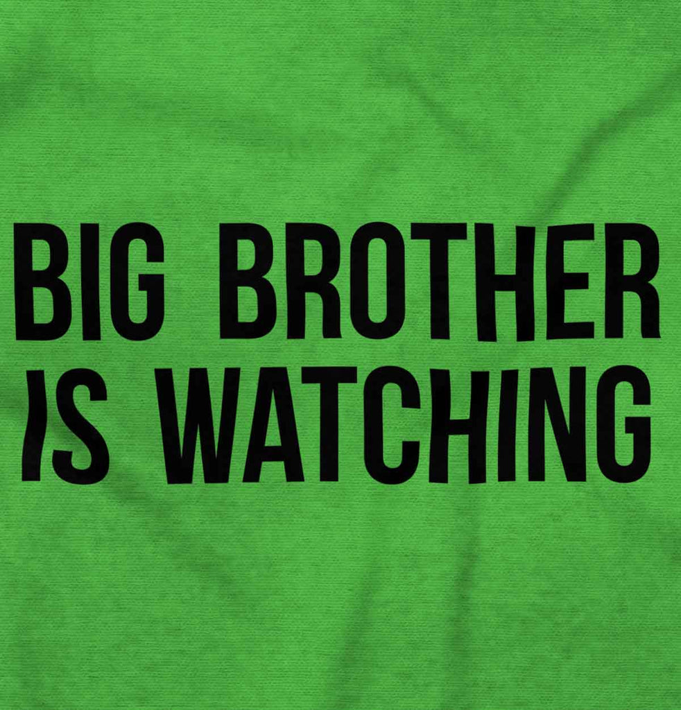 Big Brother Is Watching Romper Bodysuit-Direct To Garment Print-Brisco Baby