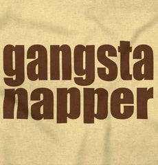 Gangsta Napper Romper Bodysuit-Direct To Garment Print-Brisco Baby