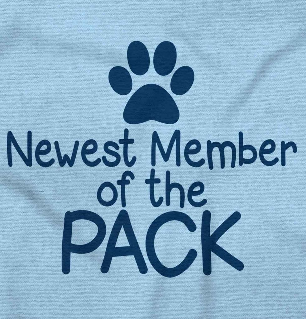 Member of the Pack Infant Baby Bib-Direct To Garment Print-Brisco Baby