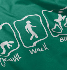 Crawl Walk Bike Toddler Pullover Hoodie-Direct To Garment Print-Brisco Baby