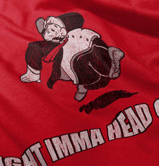 Imma Head Out Infant Toddler T Shirt-Direct To Garment Print-Brisco Baby