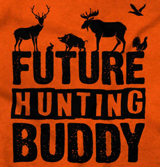 Future Deer Hunting Bud Romper Bodysuit-Direct To Garment Print-Brisco Baby