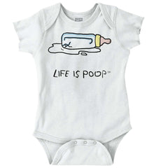 Spilt Milk Romper-Direct To Garment Print-Brisco Baby