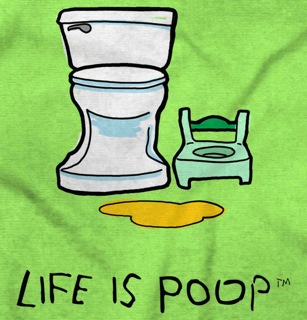 Potty Train Infant Toddler T Shirt-Direct To Garment Print-Brisco Baby