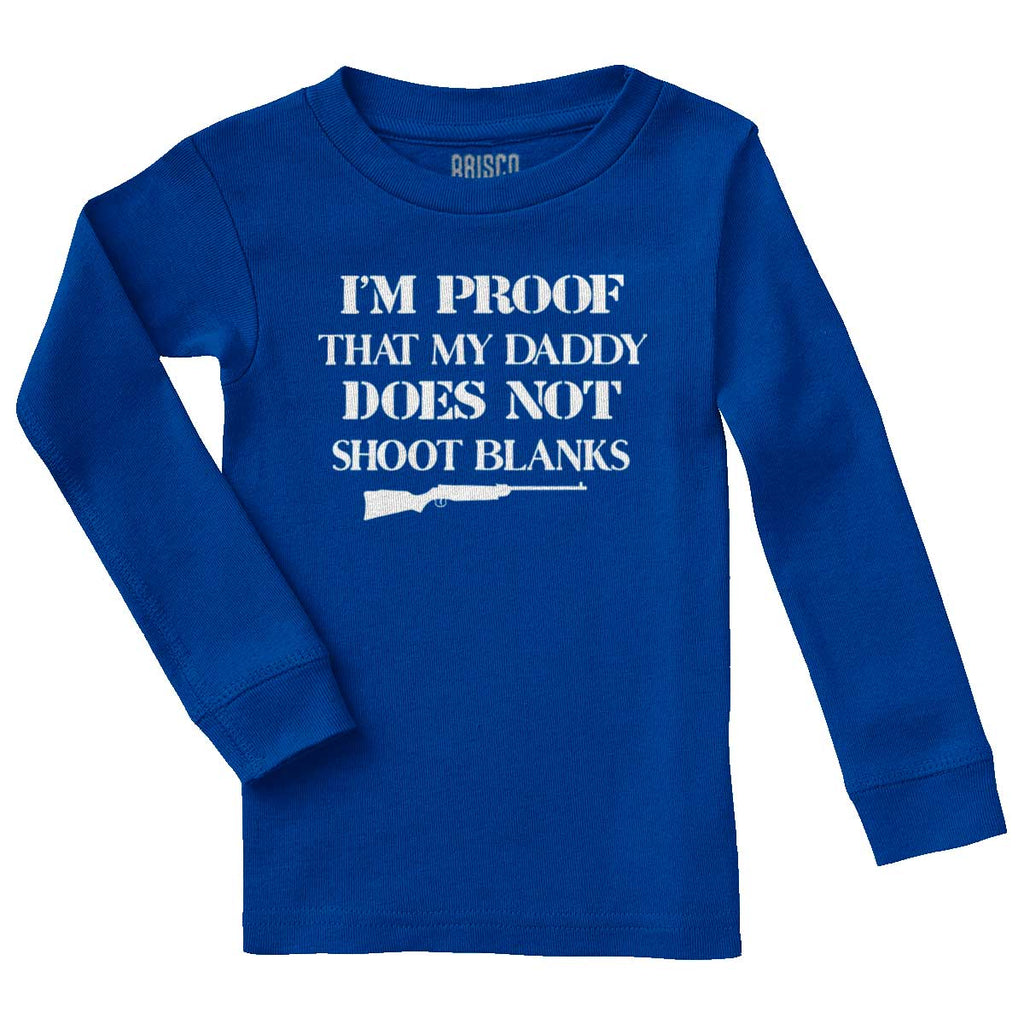 Shoot Blanks Solid Baby Pajama Top-Direct To Garment Print-Brisco Baby