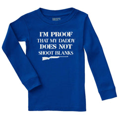 Shoot Blanks Solid Baby Pajama Top-Direct To Garment Print-Brisco Baby