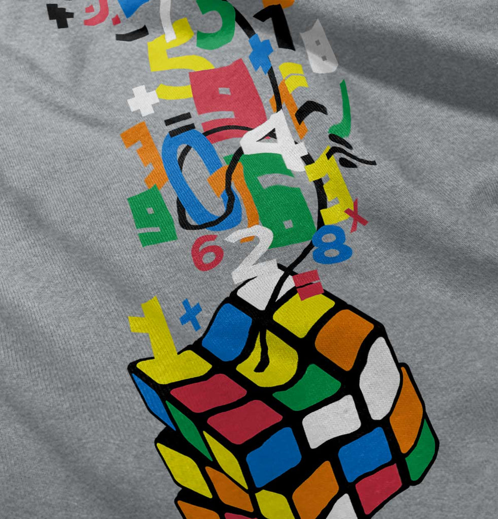 Math Cube Infant Toddler T Shirt-Direct To Garment Print-Brisco Baby