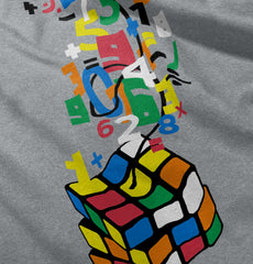 Math Cube Infant Toddler T Shirt-Direct To Garment Print-Brisco Baby