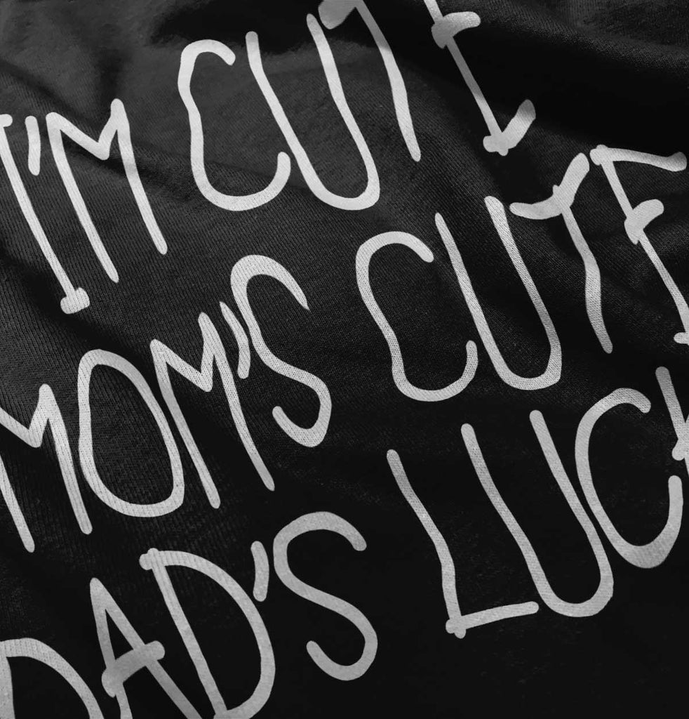 Dad's Lucky Romper Bodysuit-Direct To Garment Print-Brisco Baby