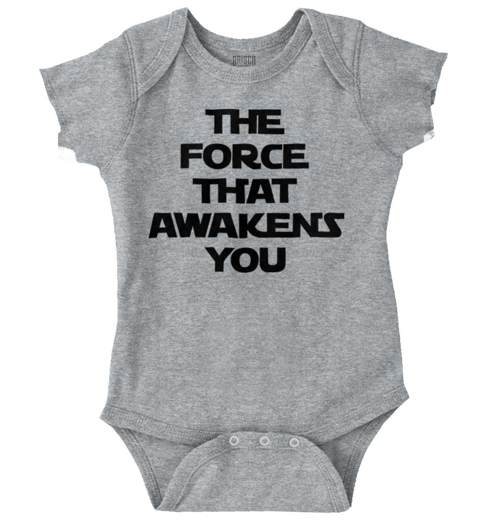 Force Awakens You Romper Bodysuit-Direct To Garment Print-Brisco Baby