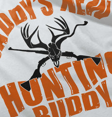 New Deer Hunting Buddy Infant Toddler T Shirt-Direct To Garment Print-Brisco Baby