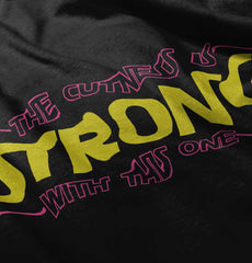 Star Wars Strong Infant Baby Bib-Direct To Garment Print-Brisco Baby