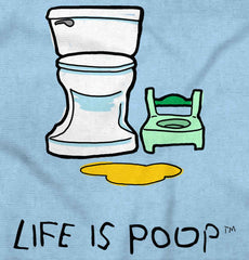 Potty Train Infant Toddler T Shirt-Direct To Garment Print-Brisco Baby