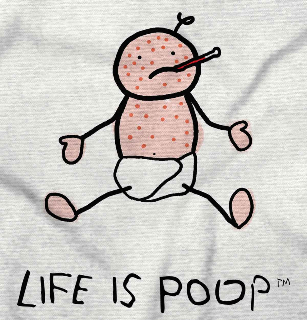 Chicken Pox Infant Toddler T Shirt-Direct To Garment Print-Brisco Baby