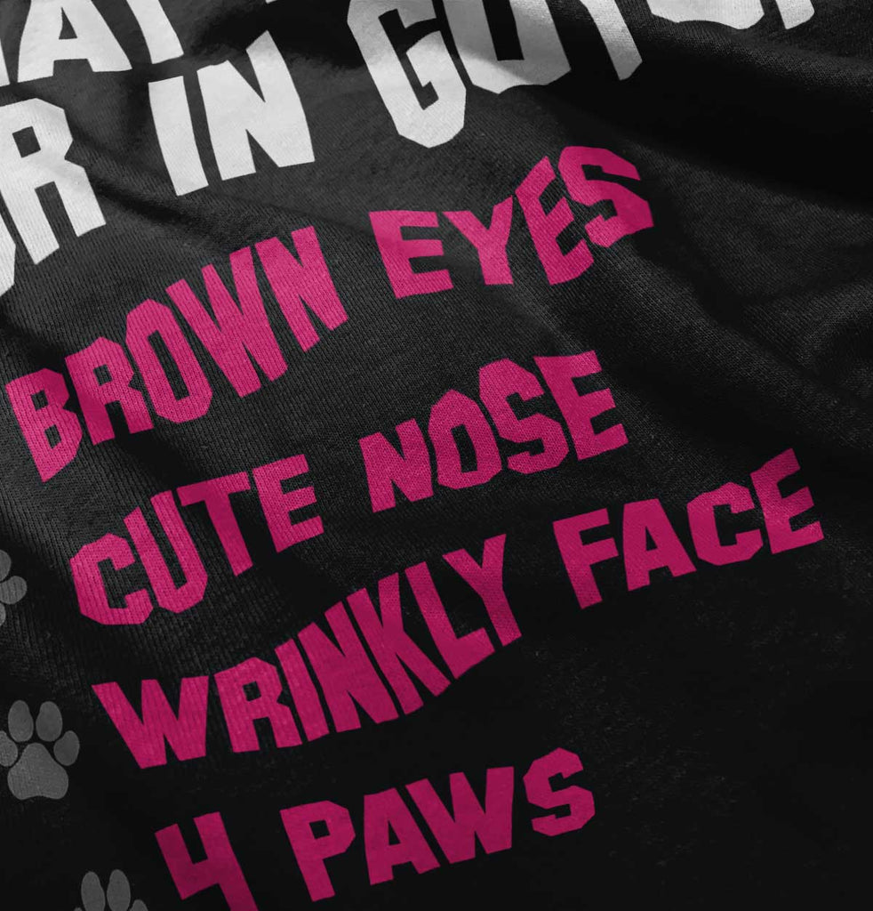 Pug Checklist Romper Bodysuit-Direct To Garment Print-Brisco Baby