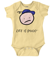 Boy Logo Romper Bodysuit-Direct To Garment Print-Brisco Baby