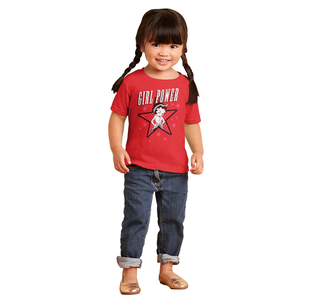 Superwoman Betty Infant Toddler T Shirt-Direct To Garment Print-Brisco Baby