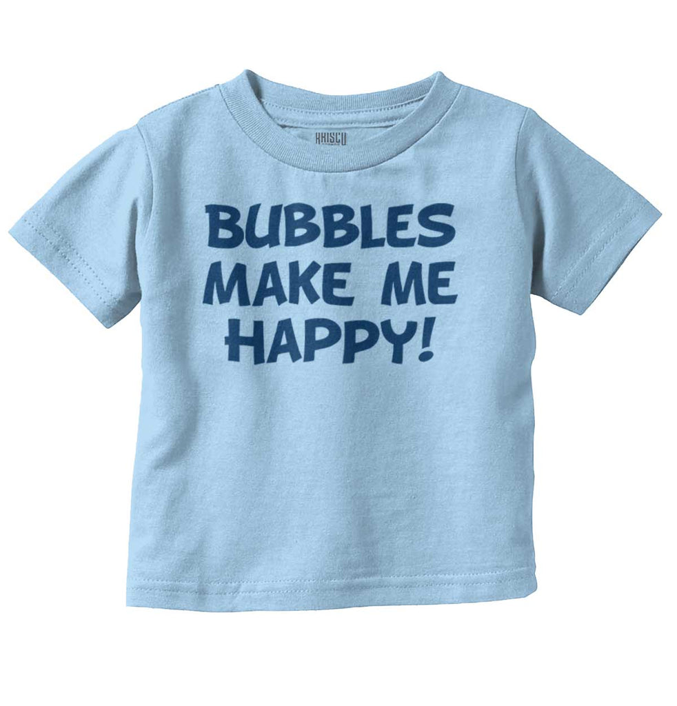 Bubbles Infant Toddler T Shirt-Direct To Garment Print-Brisco Baby