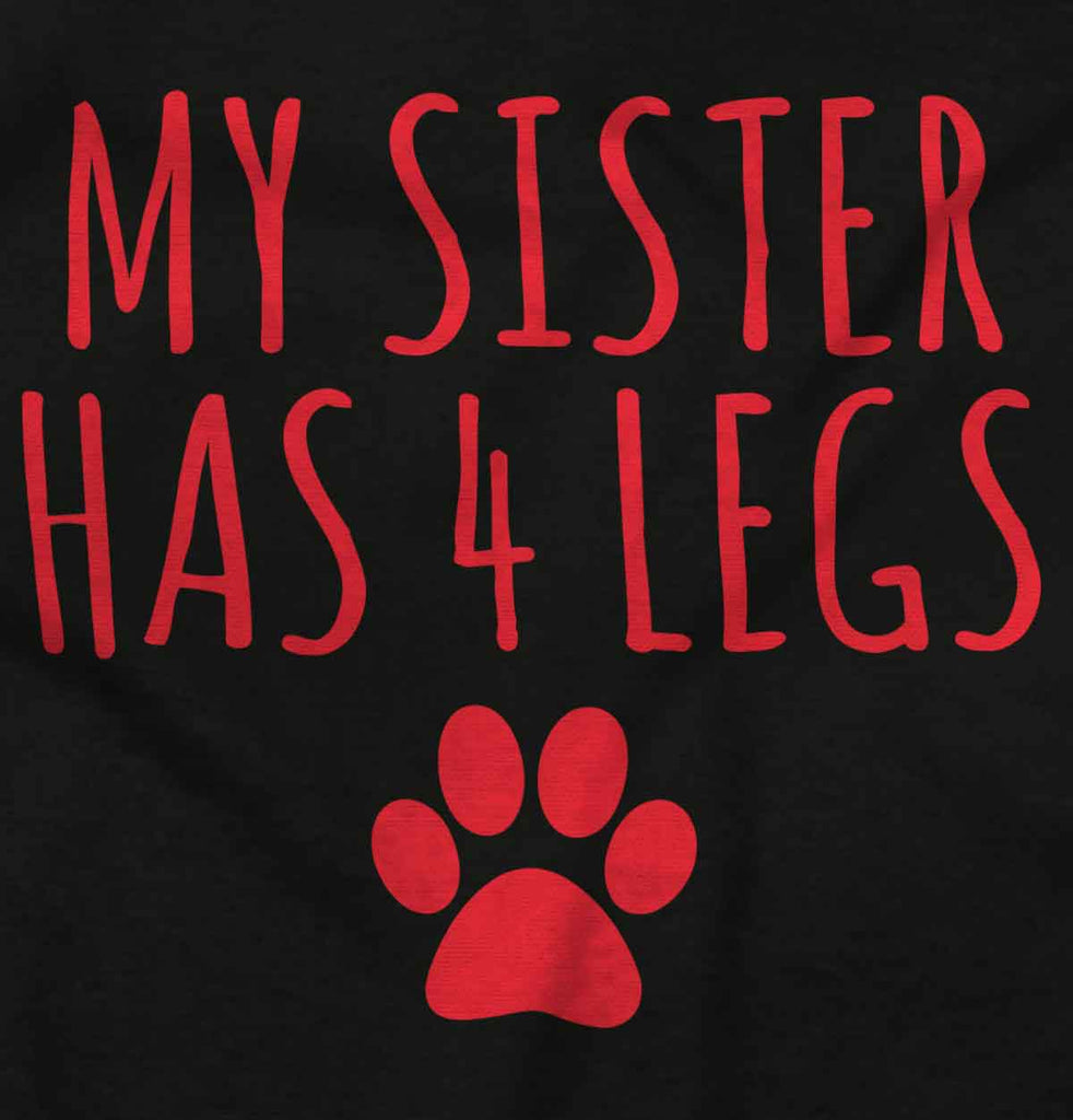 Sister has 4 legs Baby Polka Dot Skirt Dress-Direct To Garment Print-Brisco Baby