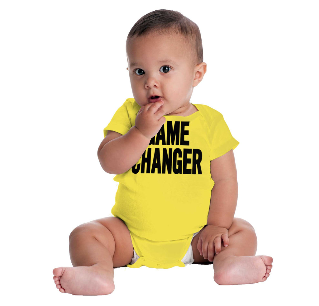Game Changer Romper Bodysuit-Direct To Garment Print-Brisco Baby