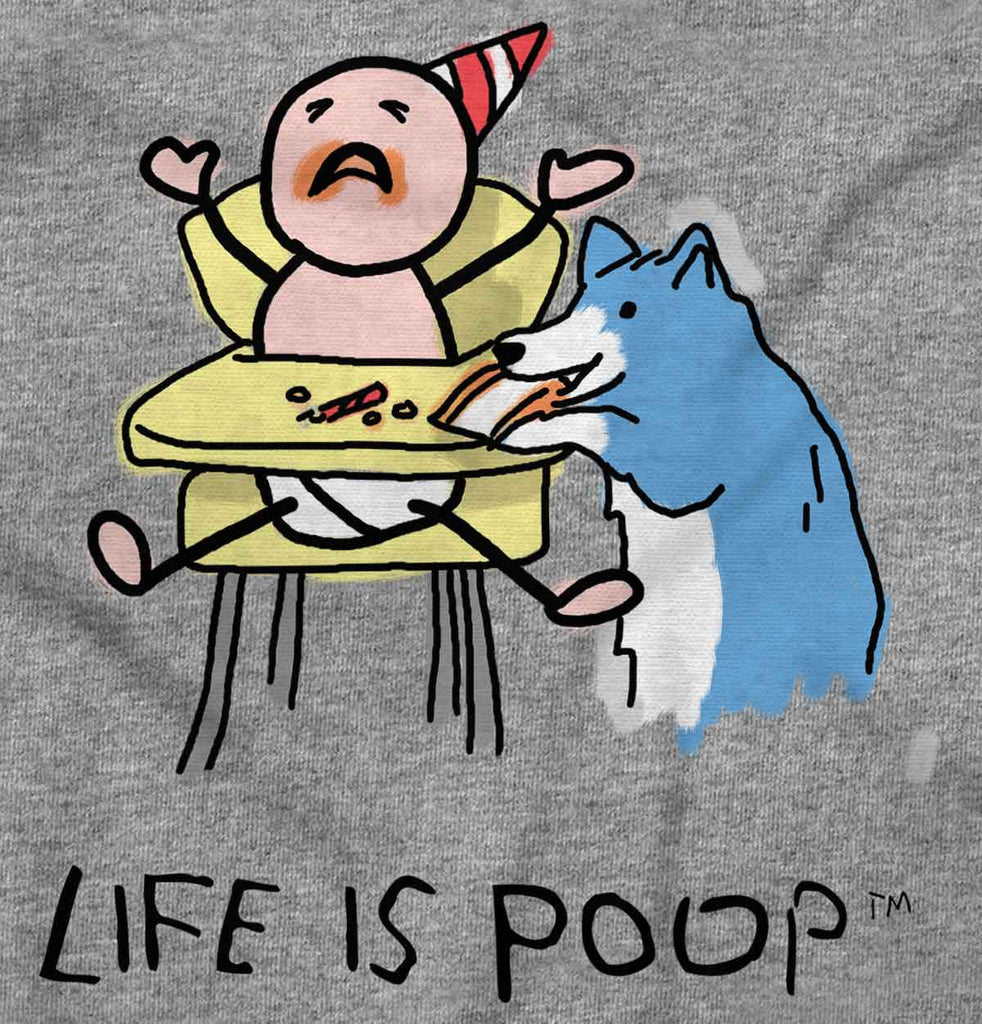 Dog Baby Food Romper Bodysuit-Direct To Garment Print-Brisco Baby