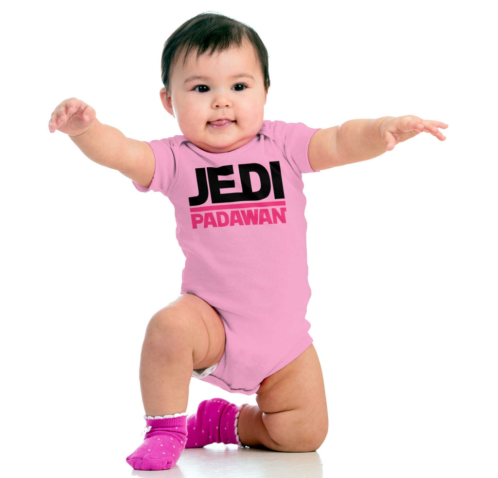 Jedi Padawan Romper Bodysuit-Direct To Garment Print-Brisco Baby