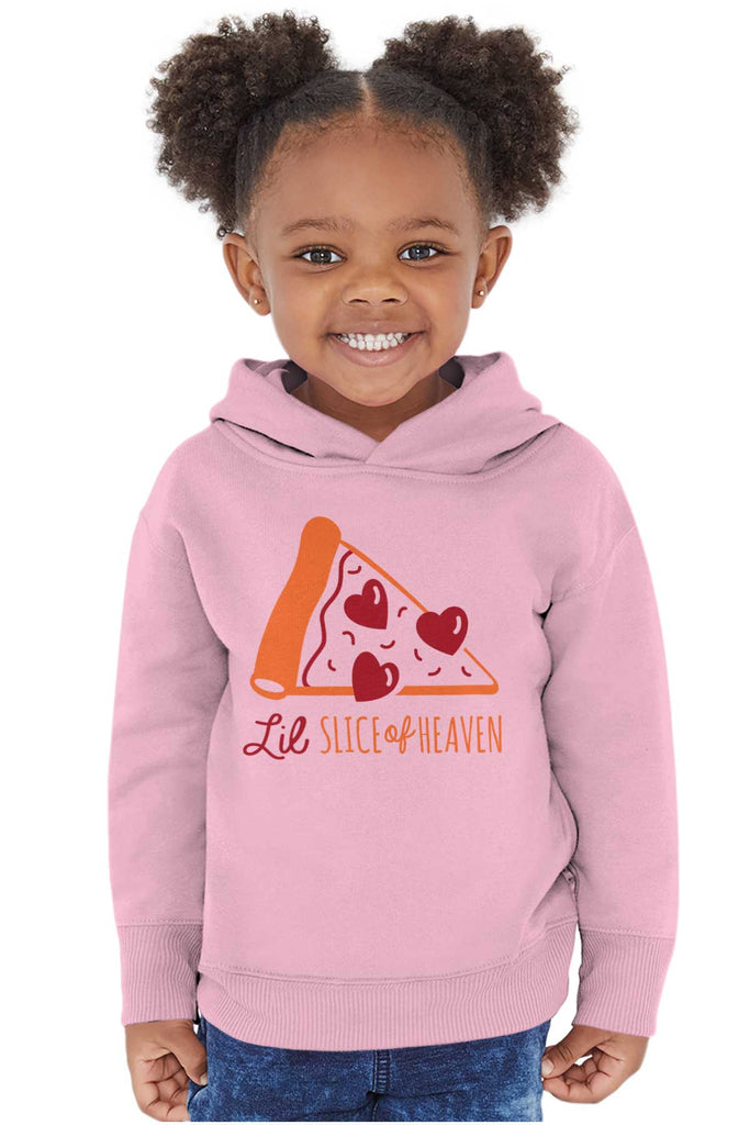 Slice Of Heaven Toddler Pullover Hoodie-Direct To Garment Print-Brisco Baby