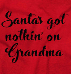 Nothin' On Grandma Infant Toddler T Shirt-Direct To Garment Print-Brisco Baby