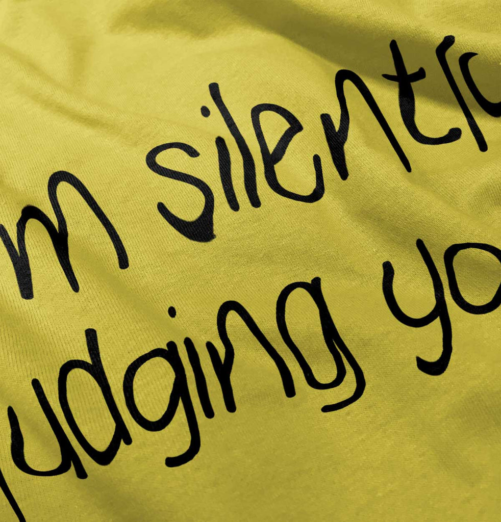 Silently Judging You Romper Bodysuit-Direct To Garment Print-Brisco Baby