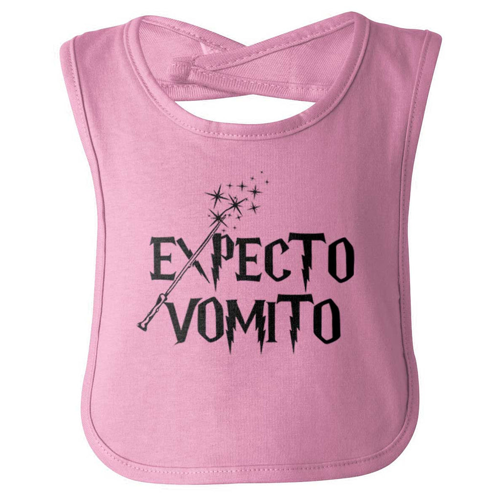 Expecto Vomito Infant Baby Bib-Direct To Garment Print-Brisco Baby