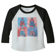 Graphic Slush Toddler Baseball-Direct To Garment Print-Brisco Baby