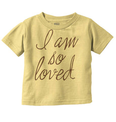 So Loved Infant Toddler T Shirt-Direct To Garment Print-Brisco Baby