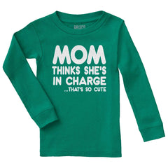 In Charge Solid Baby Pajama Top-Direct To Garment Print-Brisco Baby