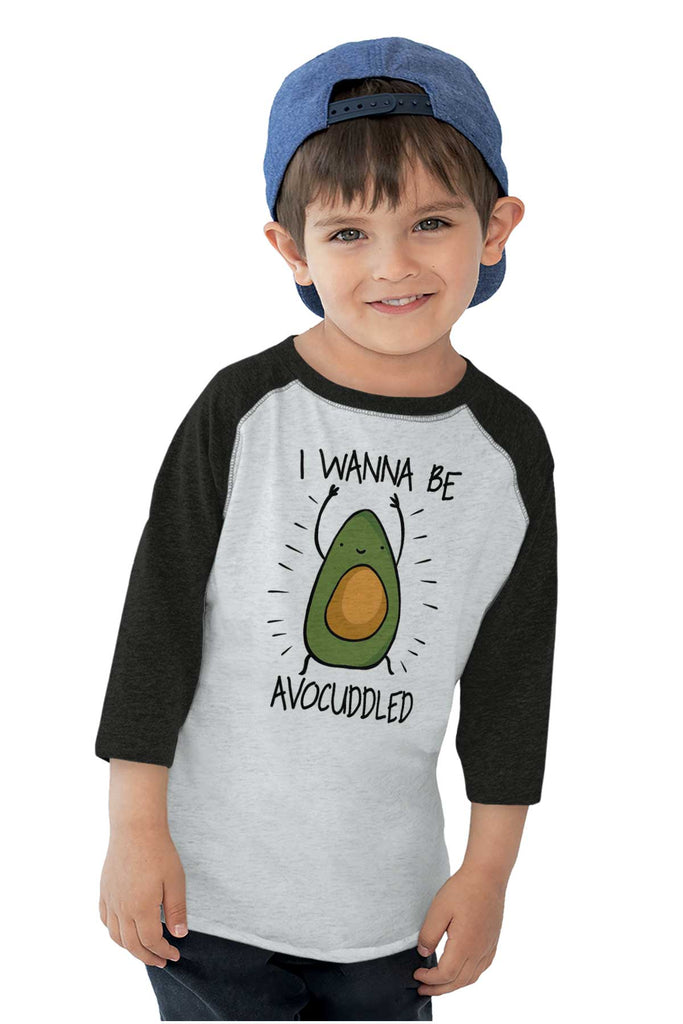 Avocuddled Toddler Baseball-Direct To Garment Print-Brisco Baby