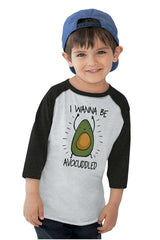 Avocuddled Toddler Baseball-Direct To Garment Print-Brisco Baby