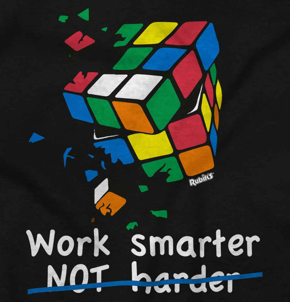 Work Smarter Romper Bodysuit-Direct To Garment Print-Brisco Baby