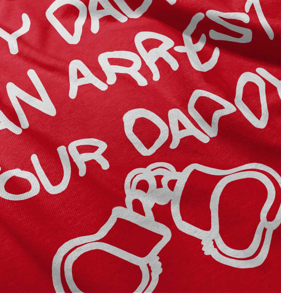 Arrest Your Daddy Baby Polka Dot Skirt Dress-Direct To Garment Print-Brisco Baby