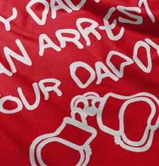 Arrest Your Daddy Baby Polka Dot Skirt Dress-Direct To Garment Print-Brisco Baby