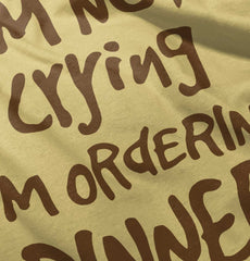 Ordering Dinner Infant Toddler T Shirt-Direct To Garment Print-Brisco Baby