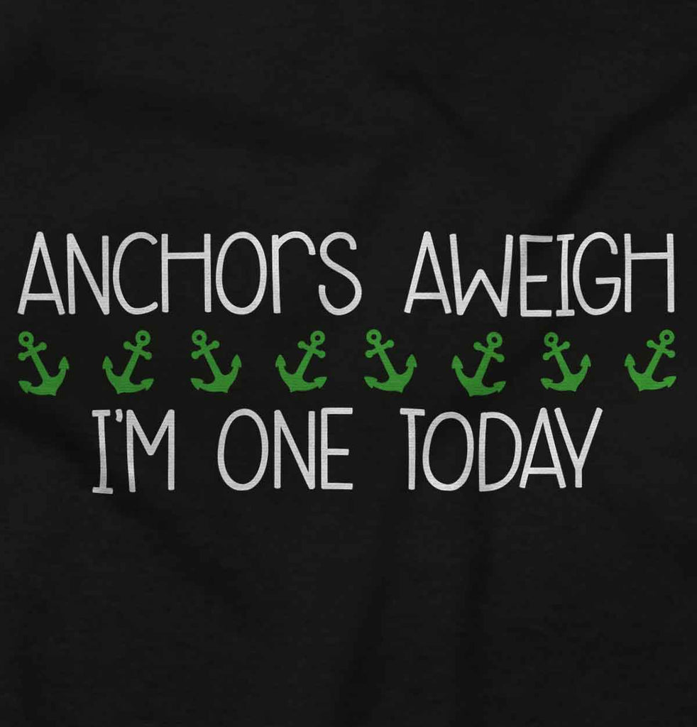 Anchors Aweigh Romper Bodysuit-Direct To Garment Print-Brisco Baby