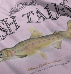 Paiute Cutthroat Trout Romper Bodysuit-Direct To Garment Print-Brisco Baby