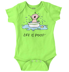 Crying Bath Romper Bodysuit-Direct To Garment Print-Brisco Baby