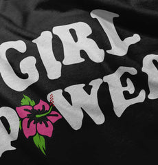 Girl Power Infant Baby Bib-Direct To Garment Print-Brisco Baby