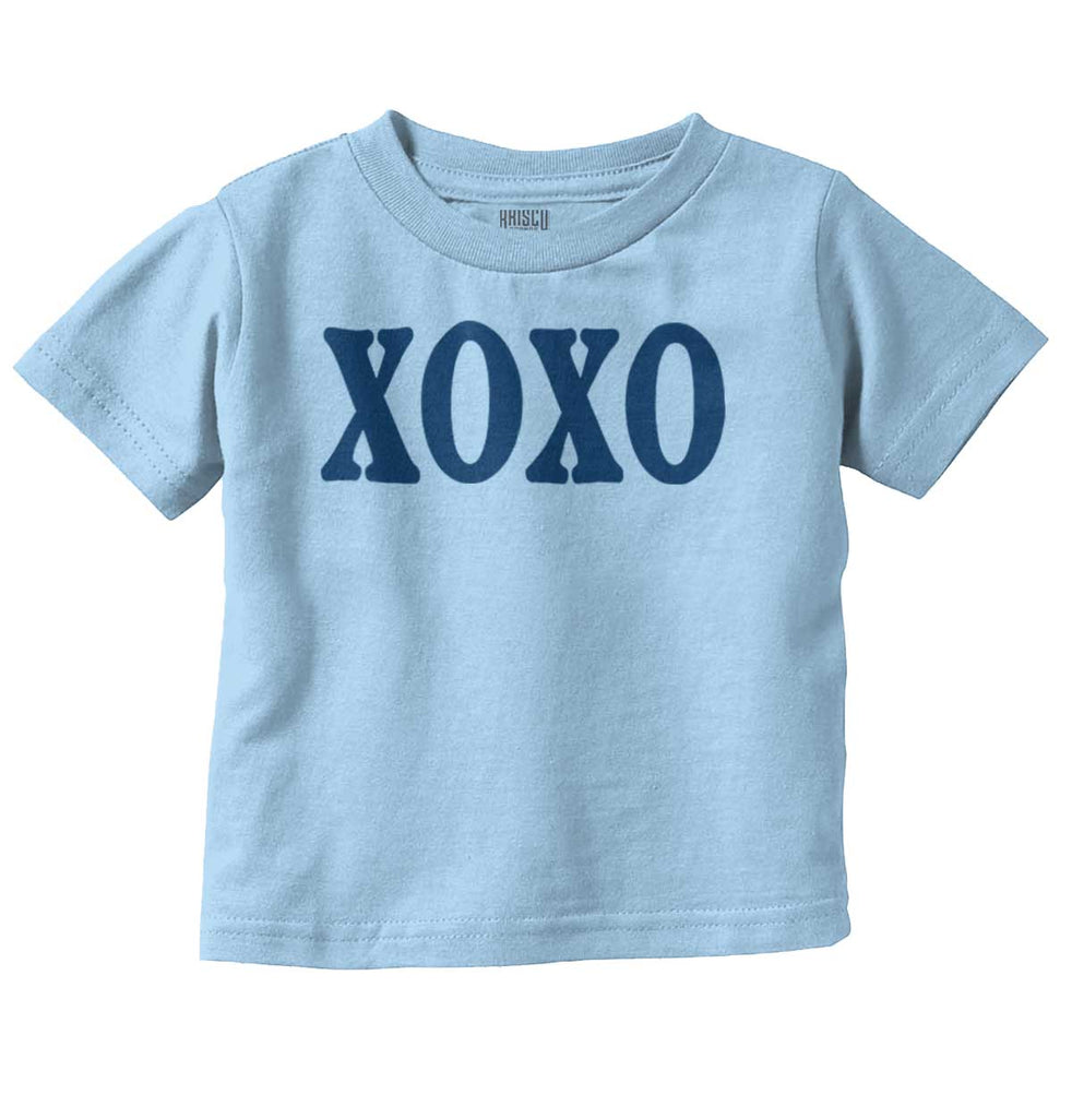 XOXO Infant Toddler T Shirt-Direct To Garment Print-Brisco Baby