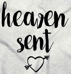 Heaven Sent Romper Bodysuit-Direct To Garment Print-Brisco Baby