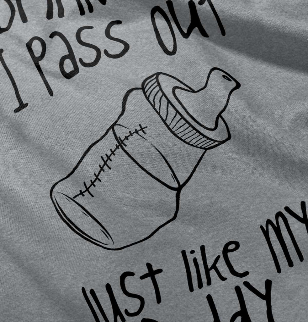 Like My Daddy Infant Toddler T Shirt-Direct To Garment Print-Brisco Baby