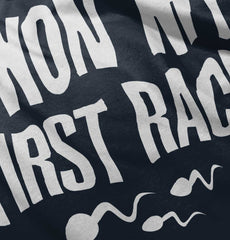 Won The Race Romper Bodysuit-Direct To Garment Print-Brisco Baby