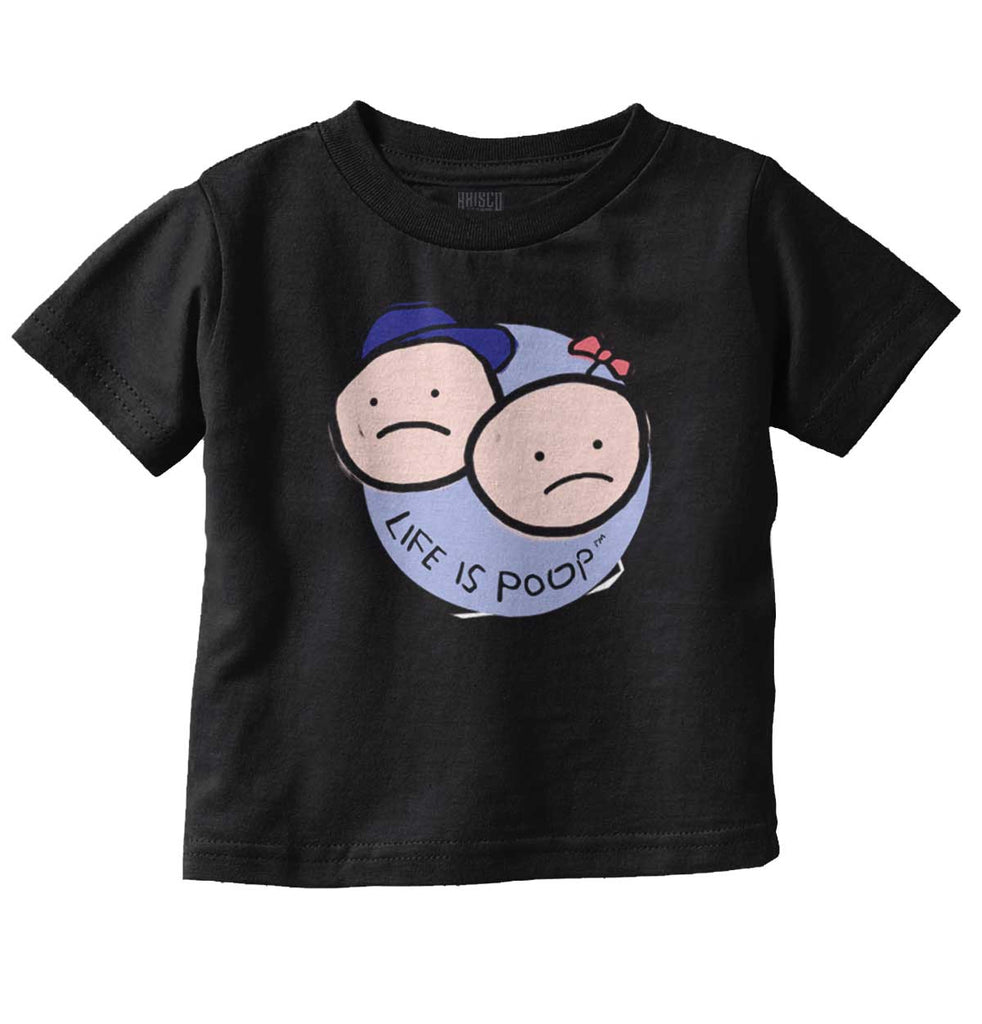 Boy and Girl Logo Infant Toddler T Shirt-Direct To Garment Print-Brisco Baby