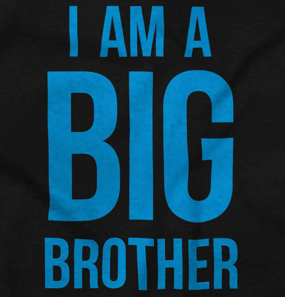 I Am A Big Brother Romper Bodysuit-Direct To Garment Print-Brisco Baby