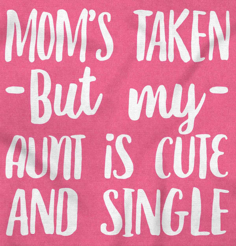 Aunt is Single Football Romper Bodysuit-Direct To Garment Print-Brisco Baby